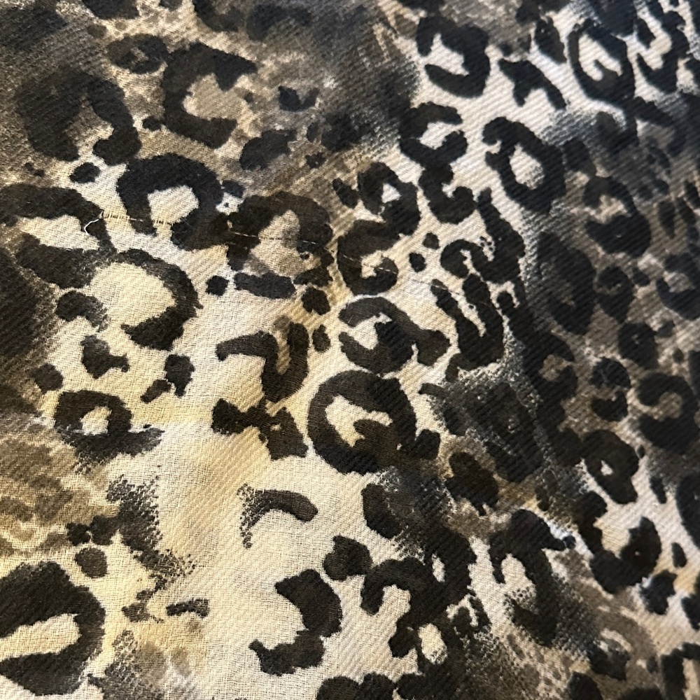 Leopard Print Infinity Scarf - Picture 6 of 8